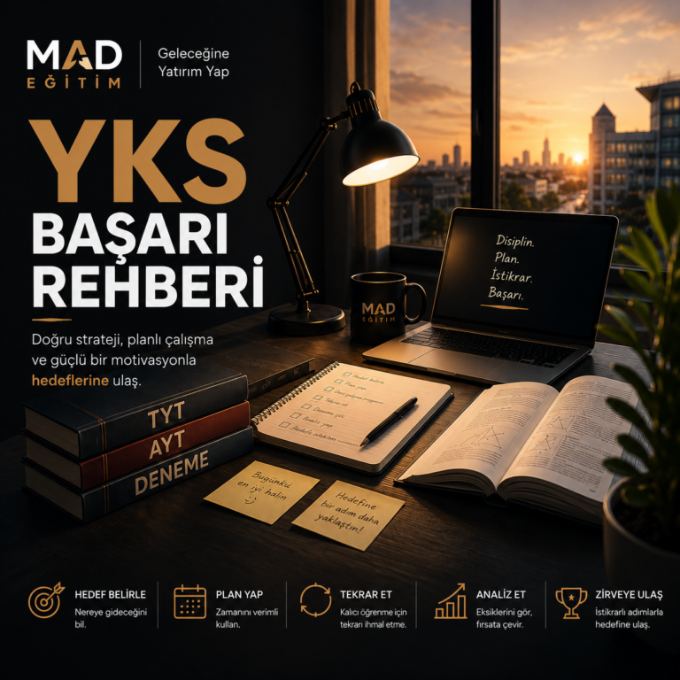 YKS Başarı Rehberi: Üniversite Hedefine Giden Yol